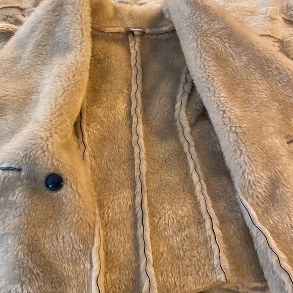 Vintage Neiman Marcus Faux Shearling Jacket Women’s Sz Small Excellent condition - Picture 7 of 11